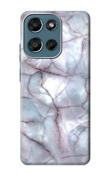 S2316 Bleu foncé Marbre Texture graphique Imprimer Etui Coque Housse pour Motorola Moto G (2026), G Play (2026)