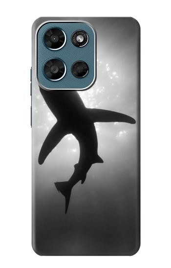 S2367 Monochrome Réquin Etui Coque Housse pour Motorola Moto G (2026), G Play (2026)