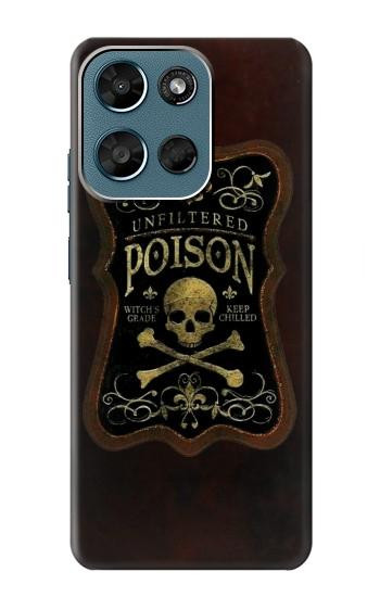 S2649 Poison sans filtre Bouteille en verre Millésime Etui Coque Housse pour Motorola Moto G (2026), G Play (2026)