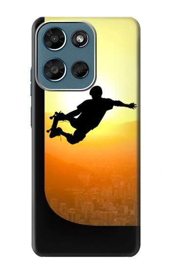 S2676 Extreme Skate-board Coucher de soleil Etui Coque Housse pour Motorola Moto G (2026), G Play (2026)