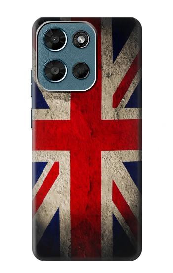S2894 Drapeau britannique millésimé Etui Coque Housse pour Motorola Moto G (2026), G Play (2026)