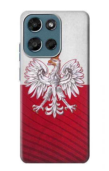 S3005 Pologne Football Football Etui Coque Housse pour Motorola Moto G (2026), G Play (2026)