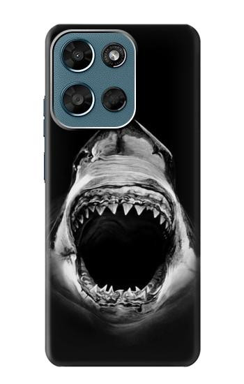 S3100 Requin blanc Etui Coque Housse pour Motorola Moto G (2026), G Play (2026)