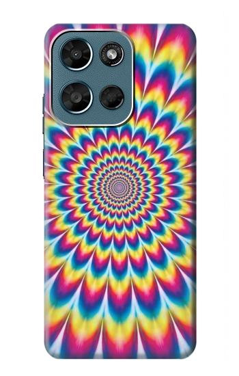 S3162 psychédélique coloré Etui Coque Housse pour Motorola Moto G (2026), G Play (2026)