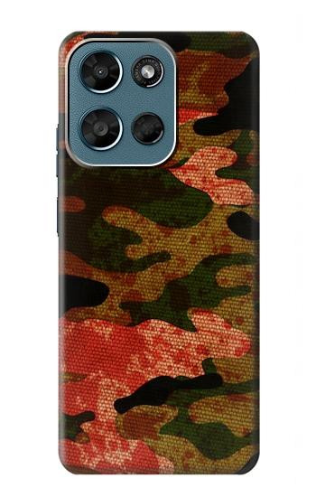 S3393 Camouflage sang Splatter Etui Coque Housse pour Motorola Moto G (2026), G Play (2026)