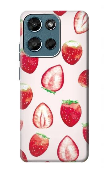 S3481 fraise Etui Coque Housse pour Motorola Moto G (2026), G Play (2026)