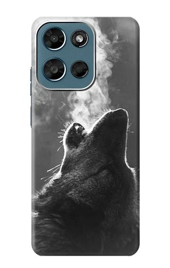 S3505 loup Hurlant Etui Coque Housse pour Motorola Moto G (2026), G Play (2026)