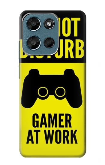 S3515 Travail de joueur Etui Coque Housse pour Motorola Moto G (2026), G Play (2026)