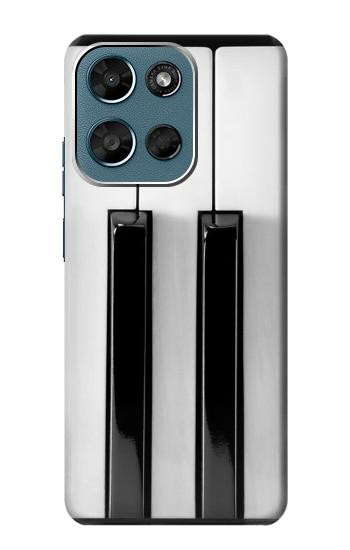 S3524 Clavier de piano Etui Coque Housse pour Motorola Moto G (2026), G Play (2026)