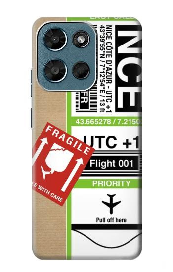 S3543 Art Tag bagages Etui Coque Housse pour Motorola Moto G (2026), G Play (2026)