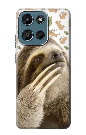 S3559 Motif Sloth Etui Coque Housse pour Motorola Moto G (2026), G Play (2026)