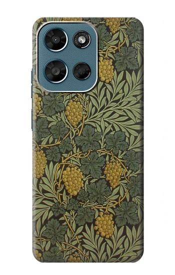 S3662 William Morris Vine Pattern Etui Coque Housse pour Motorola Moto G (2026), G Play (2026)