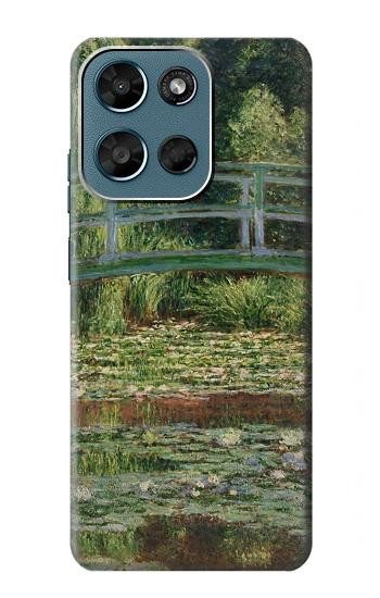 S3674 Claude Monet La passerelle japonaise et la piscine de nénuphars Etui Coque Housse pour Motorola Moto G (2026), G Play (2026)