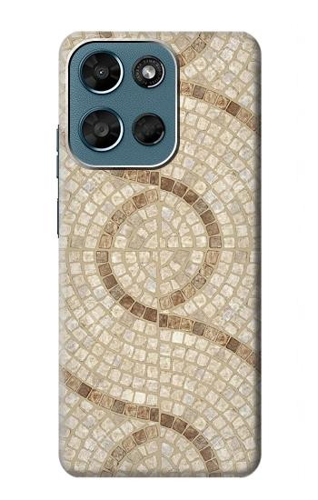 S3703 Carreaux de mosaïque Etui Coque Housse pour Motorola Moto G (2026), G Play (2026)