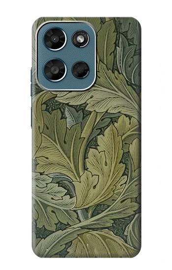 S3790 William Morris Acanthus Leaves Etui Coque Housse pour Motorola Moto G (2026), G Play (2026)