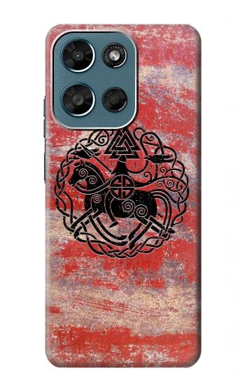 S3831 Symbole antique nordique viking Etui Coque Housse pour Motorola Moto G (2026), G Play (2026)