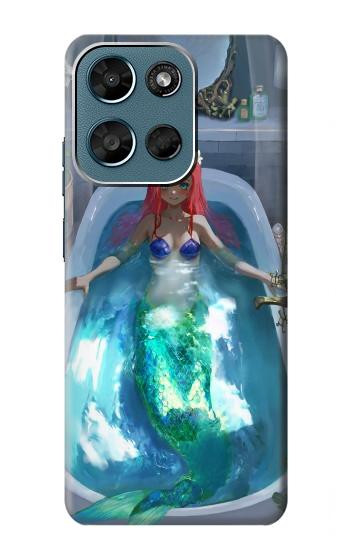 S3912 Jolie petite sirène Aqua Spa Etui Coque Housse pour Motorola Moto G (2026), G Play (2026)