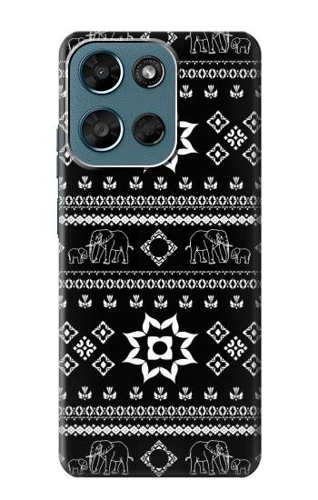 S3932 Patron de pantalon éléphant Etui Coque Housse pour Motorola Moto G (2026), G Play (2026)