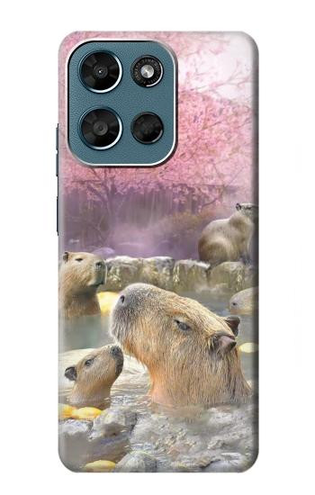 S4030 Source chaude de capybara Etui Coque Housse pour Motorola Moto G (2026), G Play (2026)