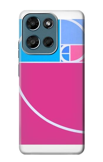 S4076 Spirale de Fibonacci et nombre d'or Etui Coque Housse pour Motorola Moto G (2026), G Play (2026)