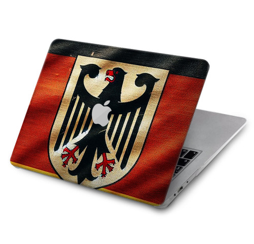 S3989 Ancien drapeau de l'aigle allemand Etui Coque Housse pour MacBook Air 13″ (2022,2025) - A2681, A3113, A3240
