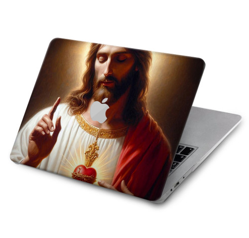 S3997 Jésus-Christ Etui Coque Housse pour MacBook Air 13″ - A1369, A1466