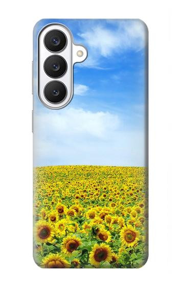 S0232 Tournesol Etui Coque Housse pour Samsung Galaxy S26