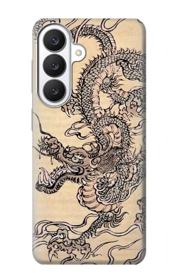 S0318 antique dragon Etui Coque Housse pour Samsung Galaxy S26