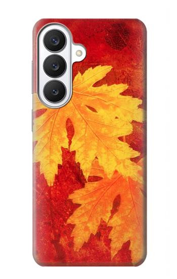 S0479 feuille d'érable Etui Coque Housse pour Samsung Galaxy S26