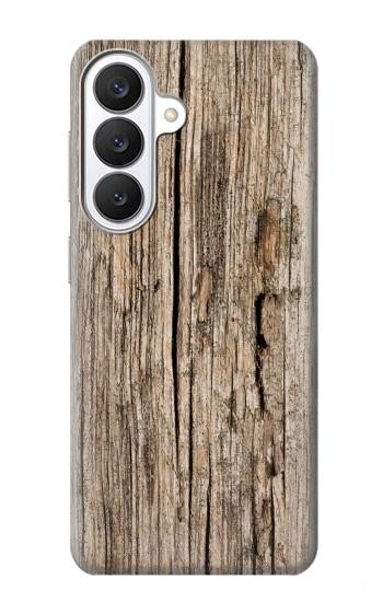 S0600 Bois imprimé graphique Etui Coque Housse pour Samsung Galaxy S26