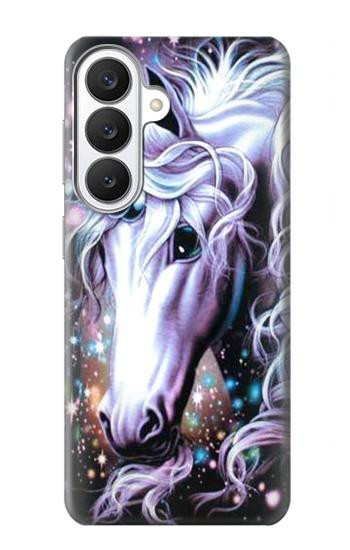 S0749 licorne Cheval Etui Coque Housse pour Samsung Galaxy S26
