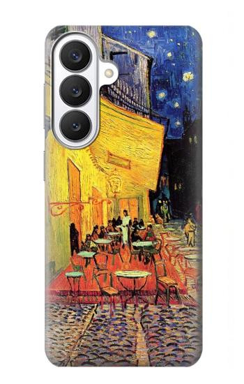 S0929 Van Gogh Café Terrasse Etui Coque Housse pour Samsung Galaxy S26