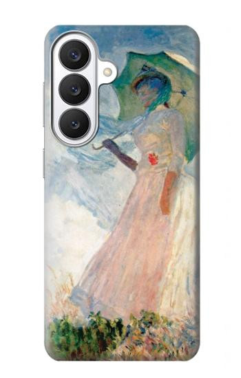 S0998 Claude Monet Femme avec un parasol Etui Coque Housse pour Samsung Galaxy S26