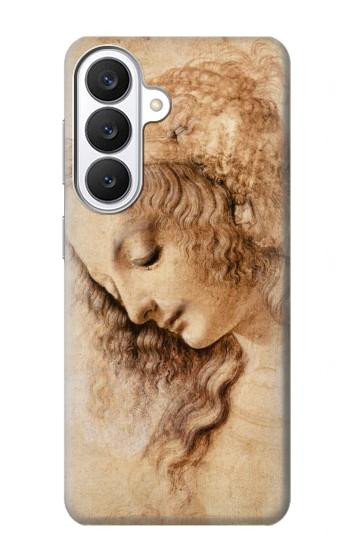 S1045 Leonardo da Vinci Femme Head Etui Coque Housse pour Samsung Galaxy S26