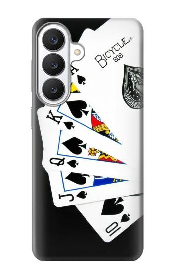 S1078 Poker Royal Flush droite Etui Coque Housse pour Samsung Galaxy S26