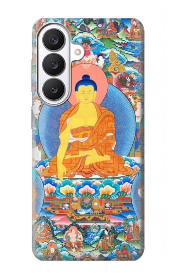 S1256 Peinture Bouddha Etui Coque Housse pour Samsung Galaxy S26