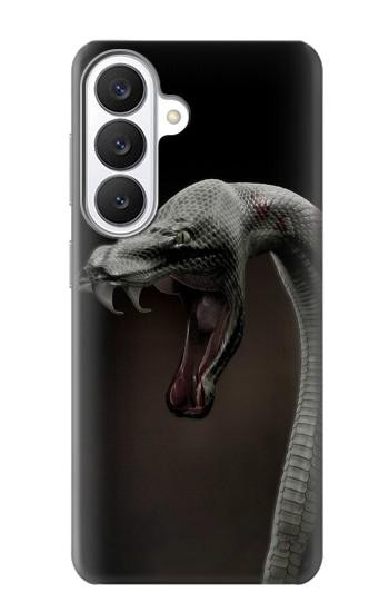 S1597 Noir Mamba Serpent Etui Coque Housse pour Samsung Galaxy S26