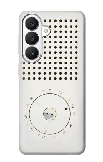 S1857 Rétro transistor radio Etui Coque Housse pour Samsung Galaxy S26