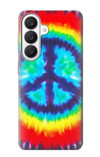S1870 Tie Dye Paix Etui Coque Housse pour Samsung Galaxy S26
