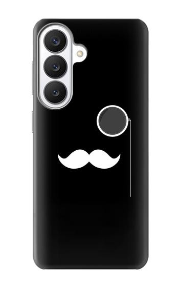 S1946 Sir Mustache Minimalisme Etui Coque Housse pour Samsung Galaxy S26