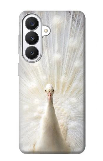 S1980 blanc Paon Etui Coque Housse pour Samsung Galaxy S26