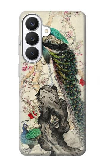 S2086 Peinture Paon Etui Coque Housse pour Samsung Galaxy S26