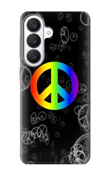 S2356 Signe de paix Etui Coque Housse pour Samsung Galaxy S26