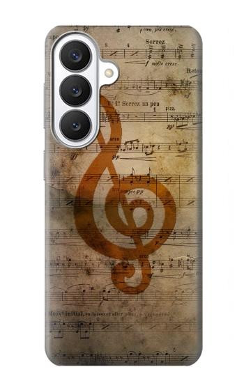 S2368 Note de musique Etui Coque Housse pour Samsung Galaxy S26