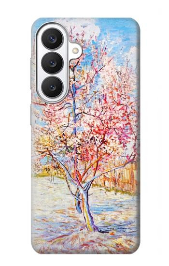 S2450 Van Gogh Fleur de Pêcher Etui Coque Housse pour Samsung Galaxy S26