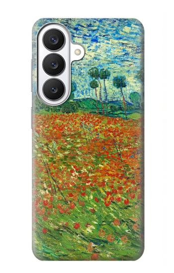 S2681 Champ de coquelicots Vincent Van Gogh Etui Coque Housse pour Samsung Galaxy S26