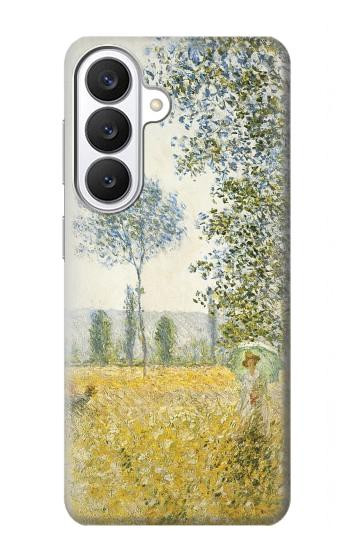S2682 Claude Monet Champs Au printemps Etui Coque Housse pour Samsung Galaxy S26