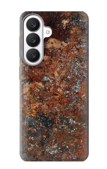 S2714 Rouille Texture acier imprimé graphique Etui Coque Housse pour Samsung Galaxy S26