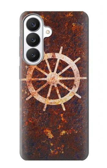 S2766 Roue de bateau Rusty Texture Etui Coque Housse pour Samsung Galaxy S26