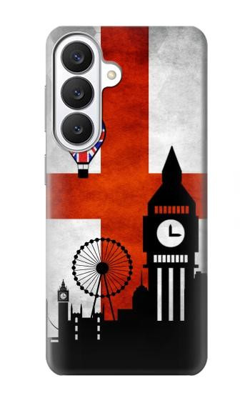 S2979 Angleterre Football Football Etui Coque Housse pour Samsung Galaxy S26